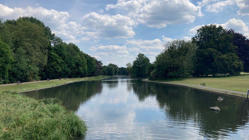 Verulamium lake, St Albans