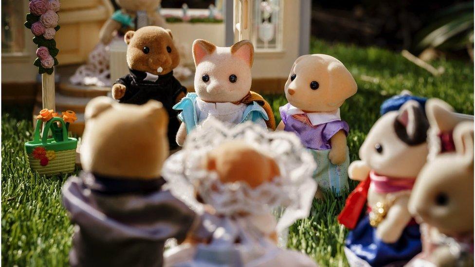 Sylvanian wedding ceremony