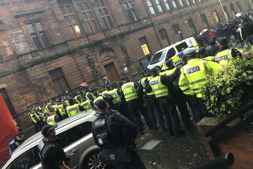 Govan disruption