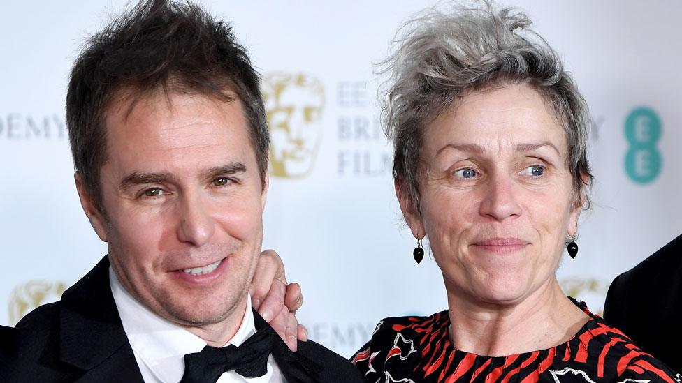 Sam Rockwell and Frances McDormand