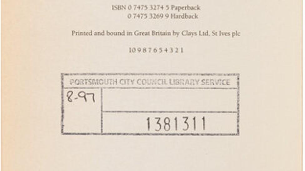 Library stamp