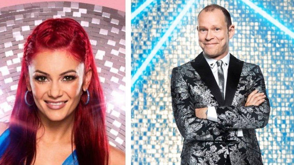 Robert Webb and Dianne Buswell