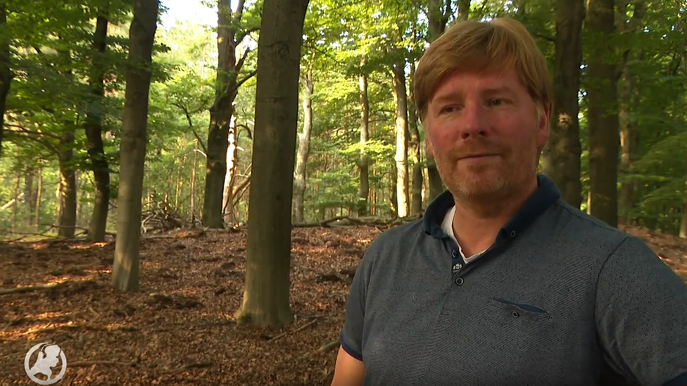 Erik Koffeman of the Gelderland Wildlife Management Department, Netherlands, August 2019