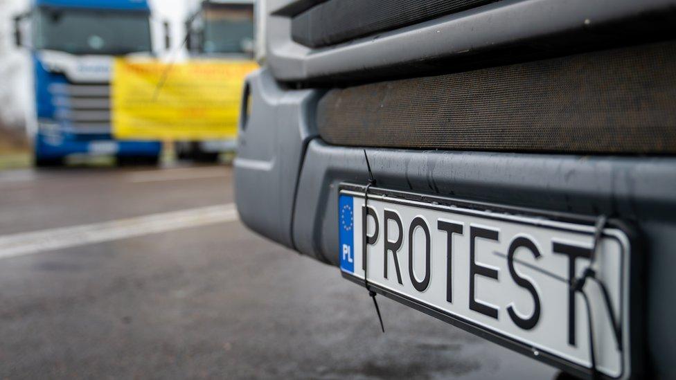 A registration plate with the words protest