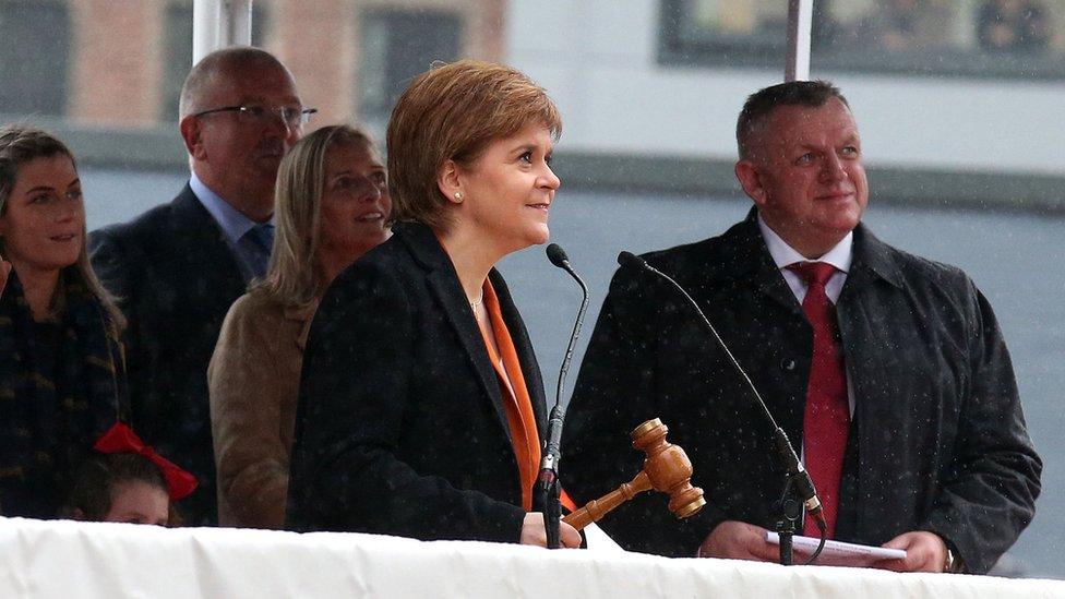 Sturgeon ferry launch