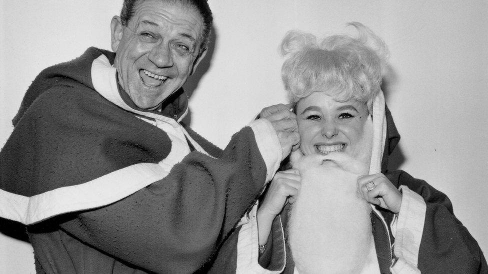 Sid James and Barbara Windsor