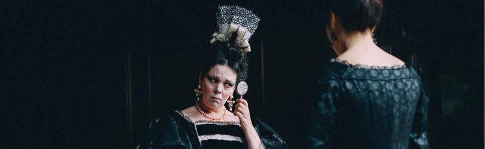 Olivia Colman in The Favourite