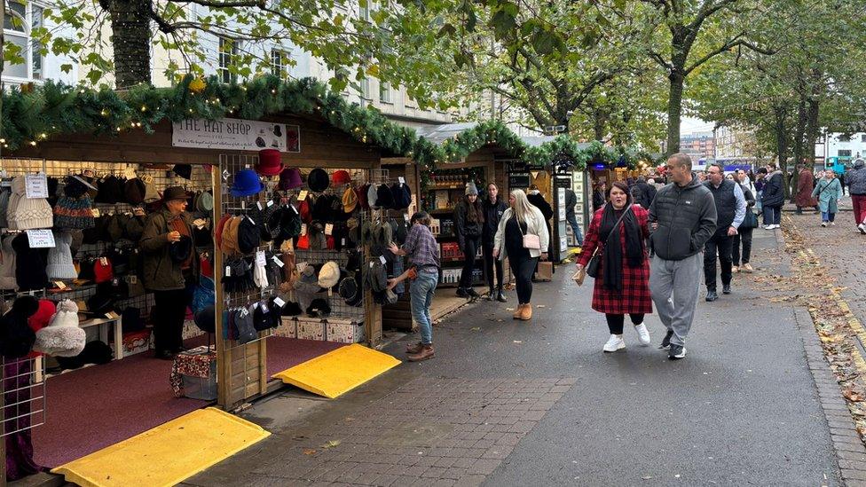 York's St Nicholas Fair on 16 November 2023