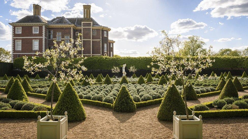 The Cherry Garden at Ham House and Garden, London