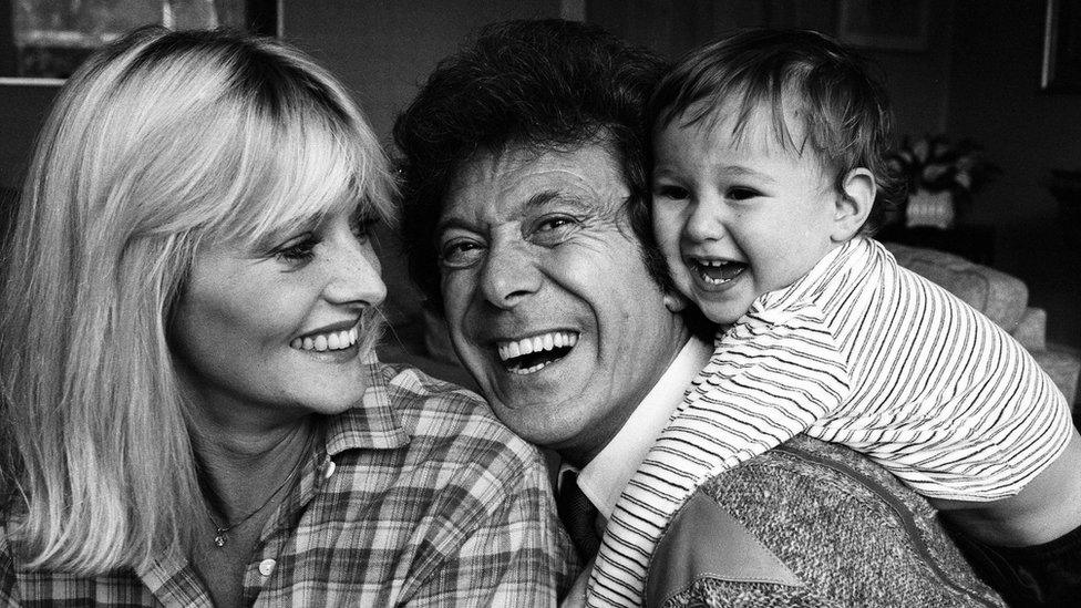 Lionel Blair, Susan and son