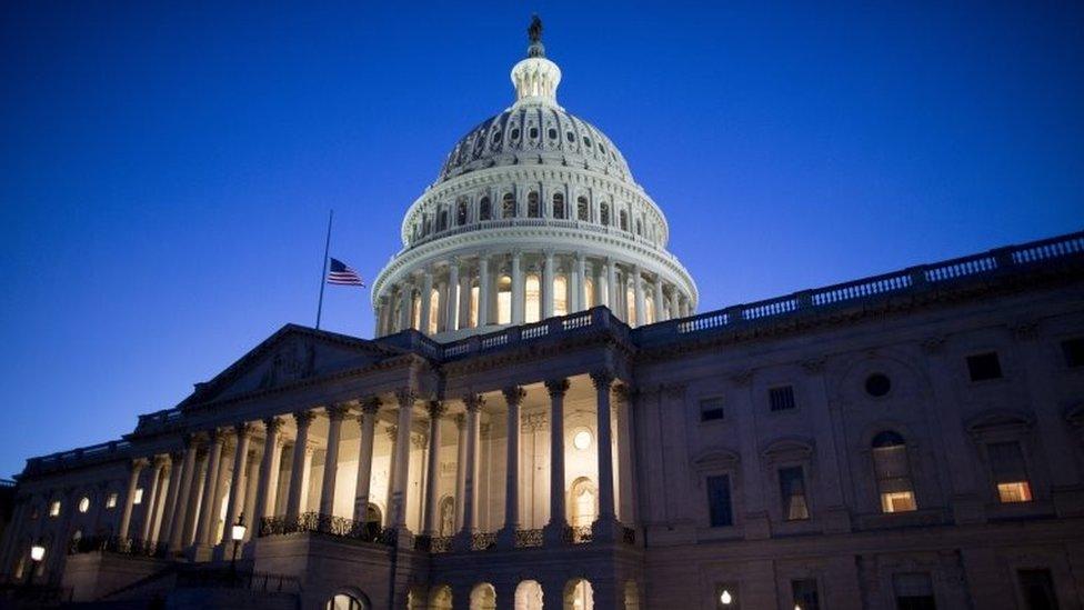 The US Capitol building in Washington DC. File photo