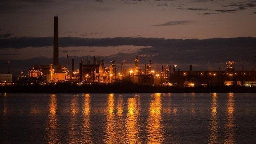 Canadian oil sands site