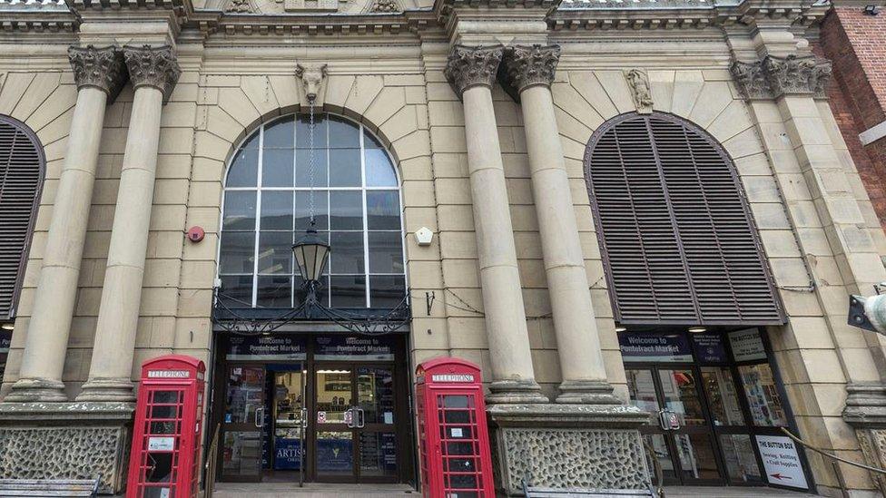 Pontefract market exterior