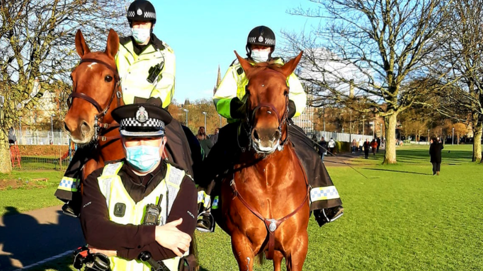 police at the meadows