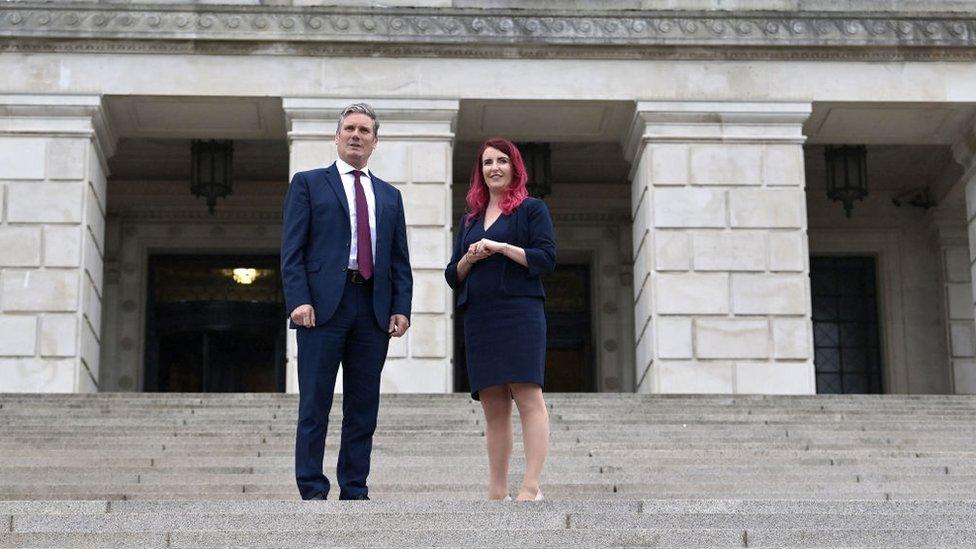 Sir Kier Starmer and Louise Haigh