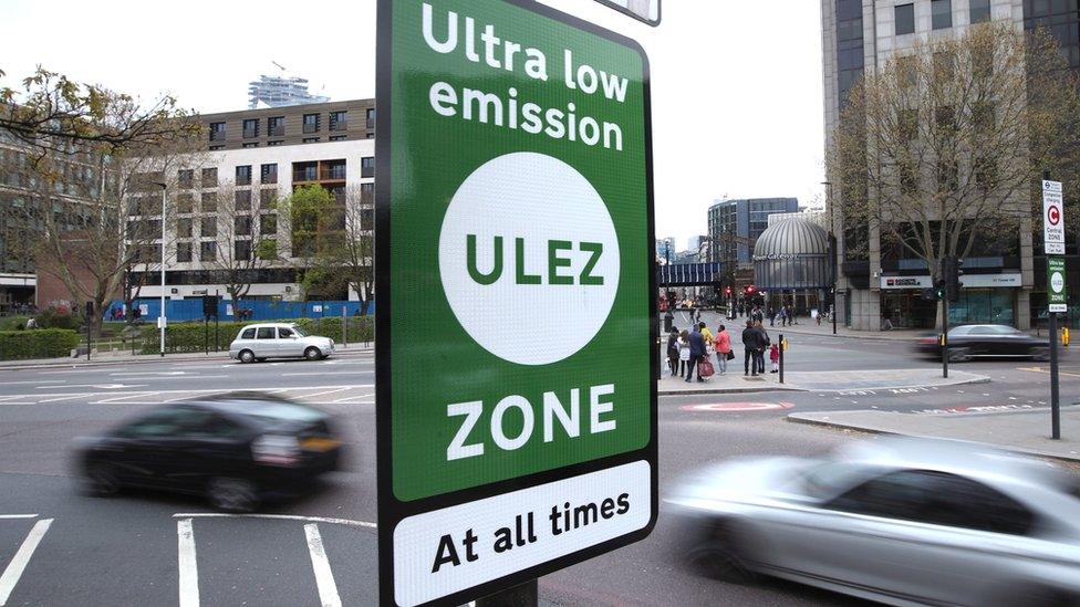 ULEZ sign