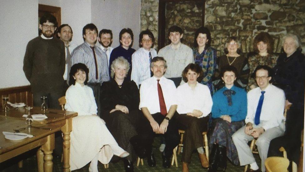 Arweinyddion yr Aelwyd yn 1989