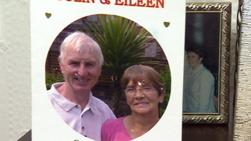 Colin Vasey and his wife Eileen