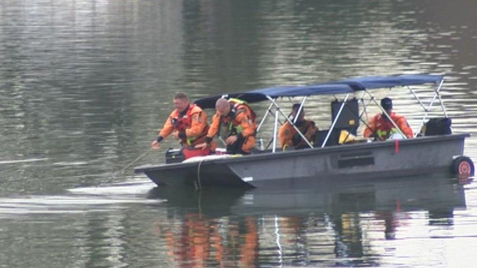 Police searching River Itchen