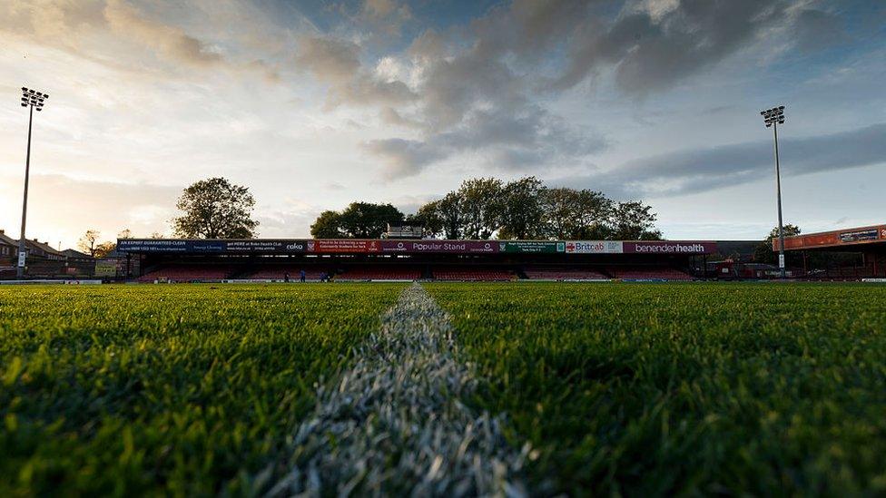 Bootham Crescent as it was