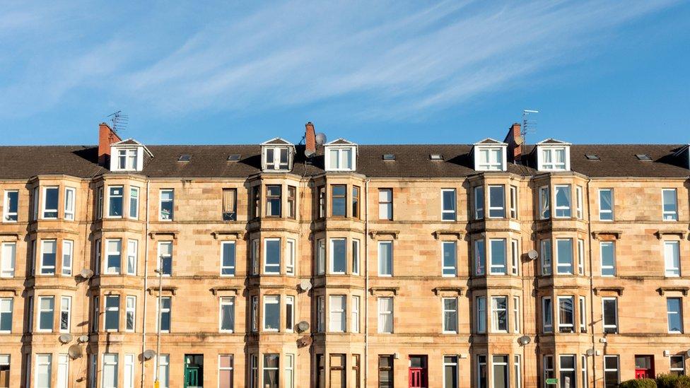 Tenements in Glasgow