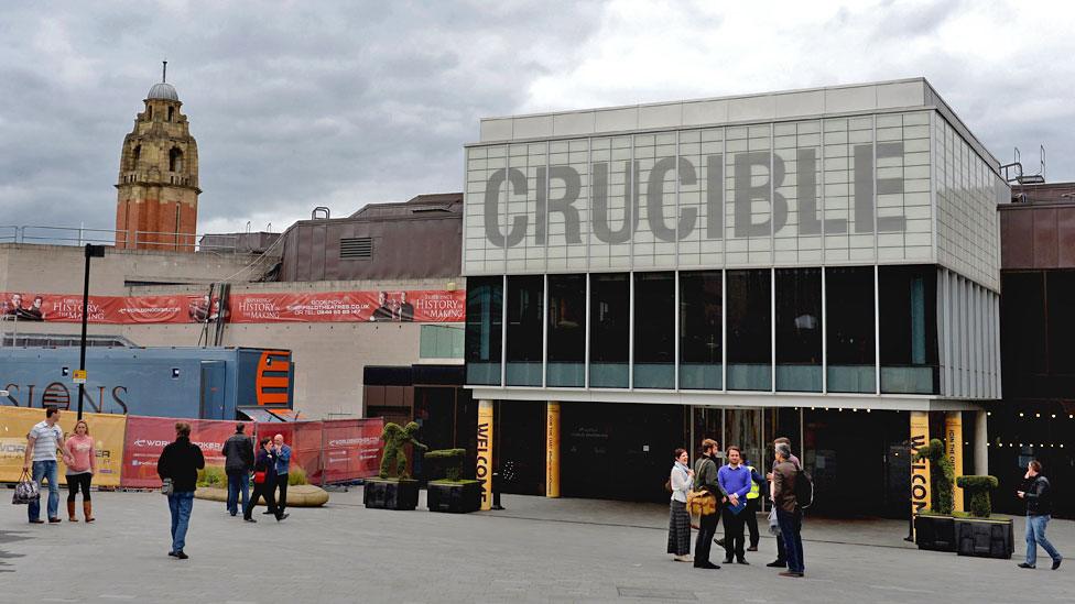 Crucible Theatre in Sheffield