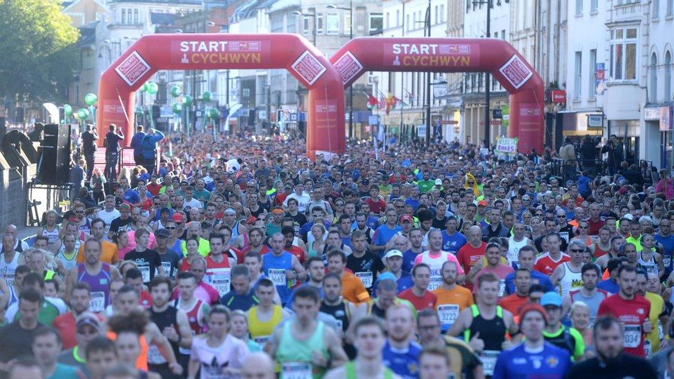 Hanner Marathon Caerdydd