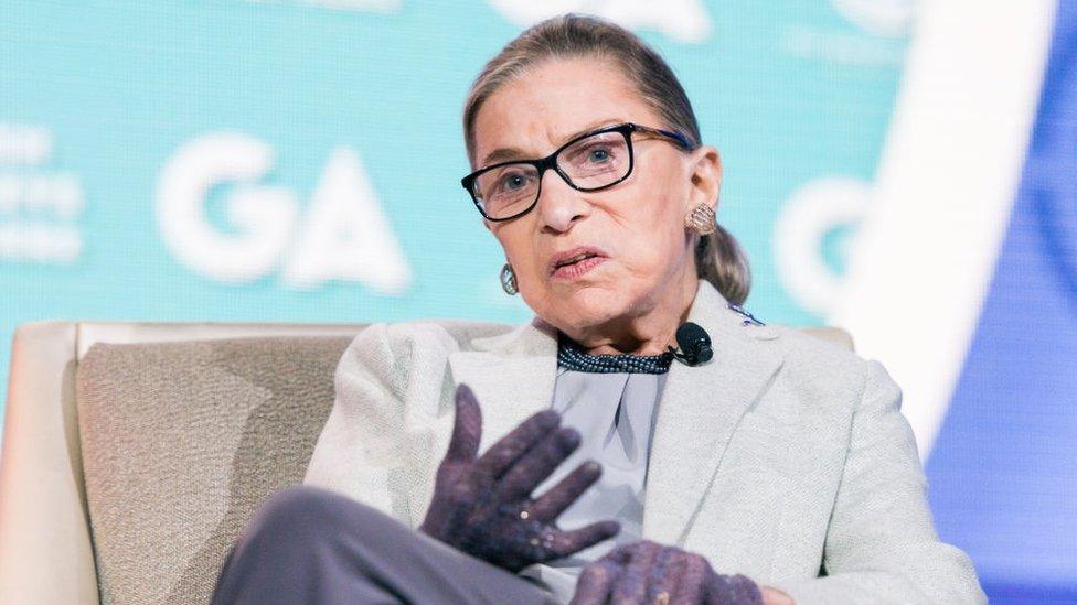 Ruth Bader Ginsberg in 2016