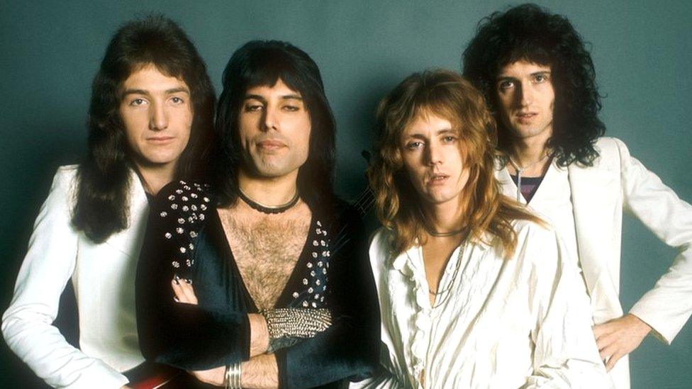 Queen in the early 1970s