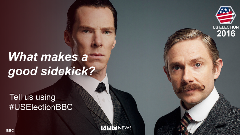 What makes a sidekick? Pic of Holmes and Watson