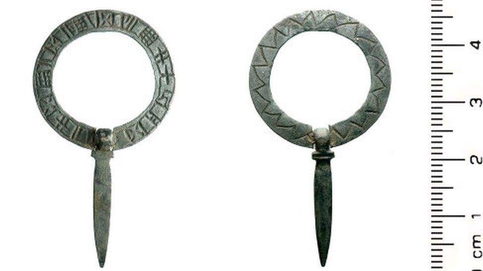 Medieval Silver Annular Brooch