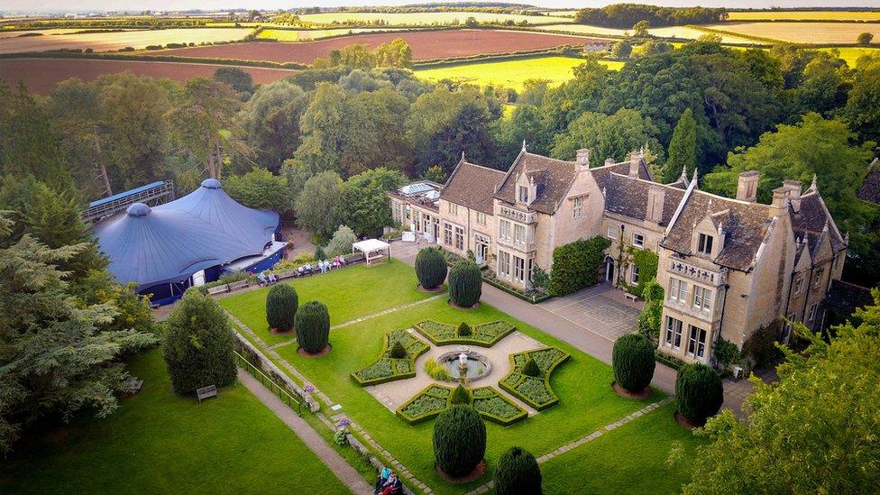 Stamford's theatre at Tolethorpe Hall