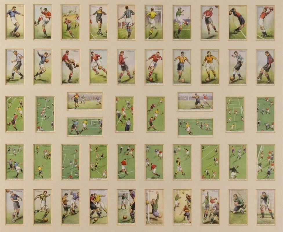 Football cigarette cards