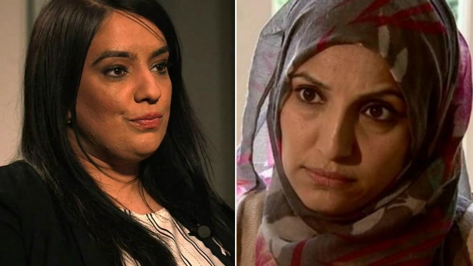 Naz Shah and Salma Yaqoob