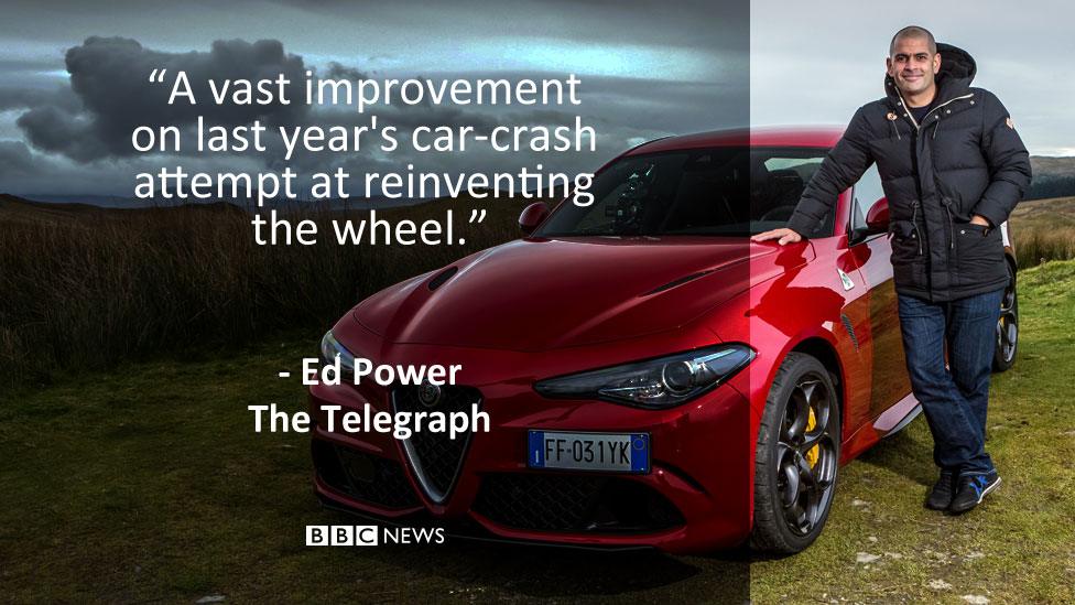 Ed Power's review in The Telegraph: A vast improvement on last year's car-crash attempt at reinventing the wheel