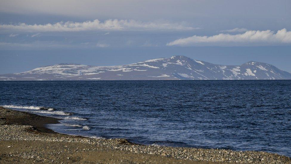 View at Lorino, Chukotka, 24 Jun 18