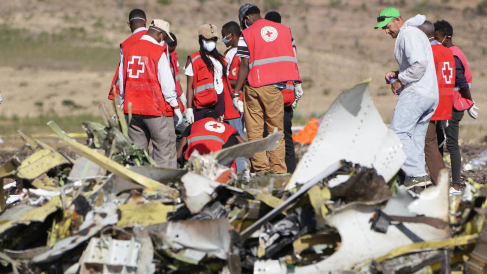 Ethiopian Airlines Boeing 737 Max 8 plane crashed in March 2019