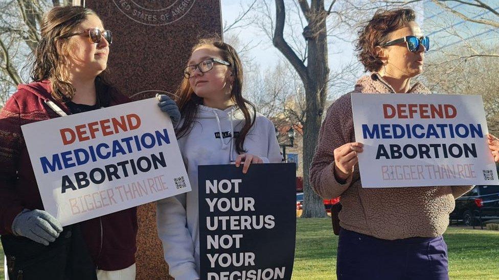 Abortion rights advocates in Texas