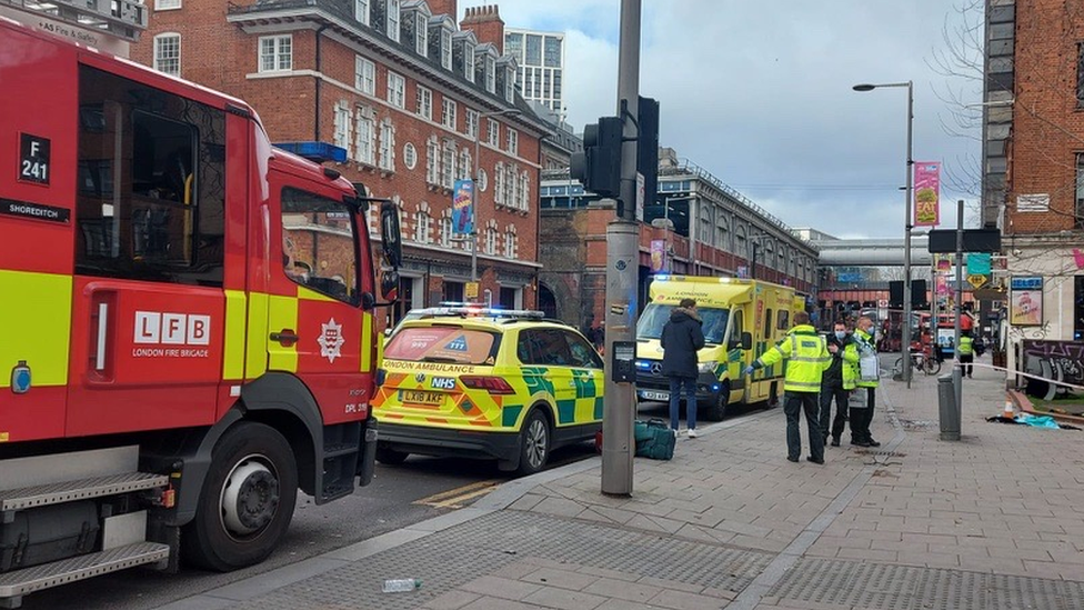 Road closures are in place around The Cut