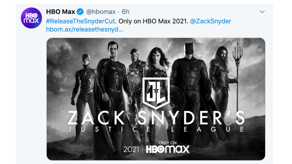 HBO tweet