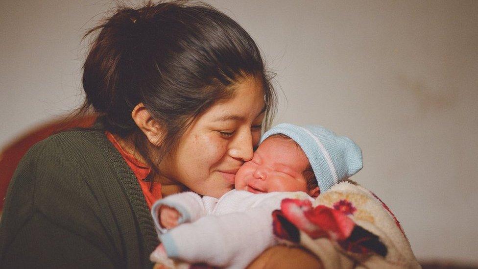 Jennifer and her son Daniel.