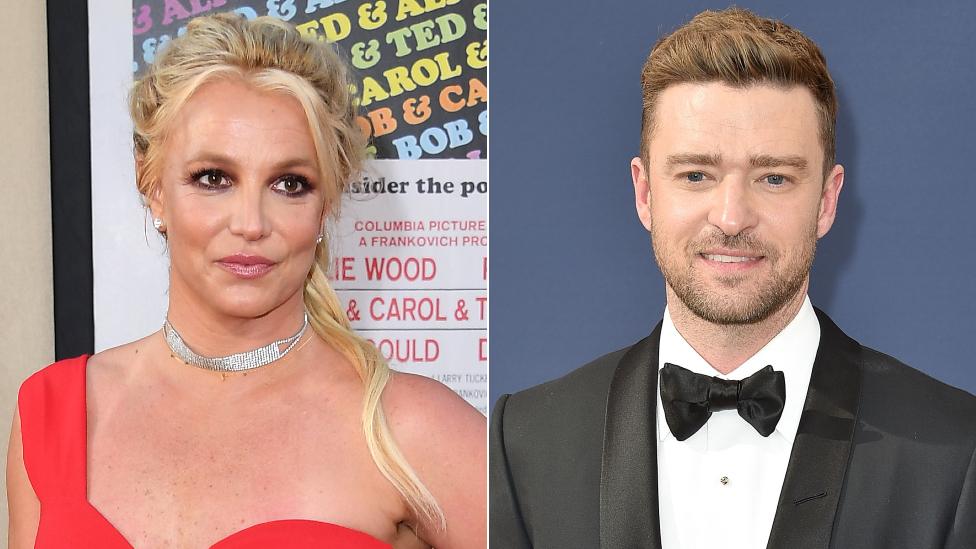 Britney Spears and Justin Timberlake