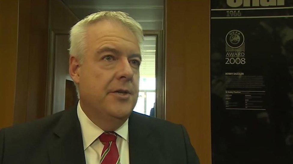 First Minister Carwyn Jones