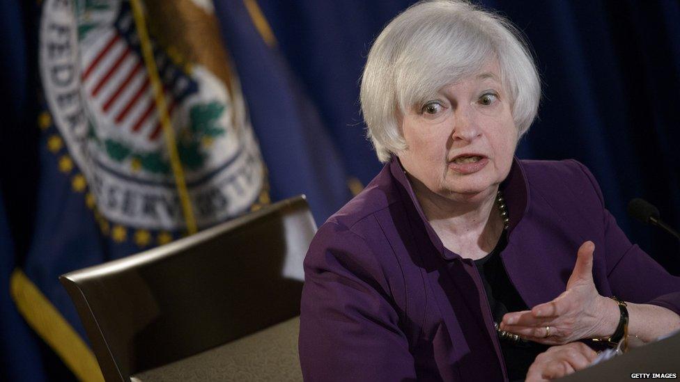 Federal Reserve chair Janet Yellen