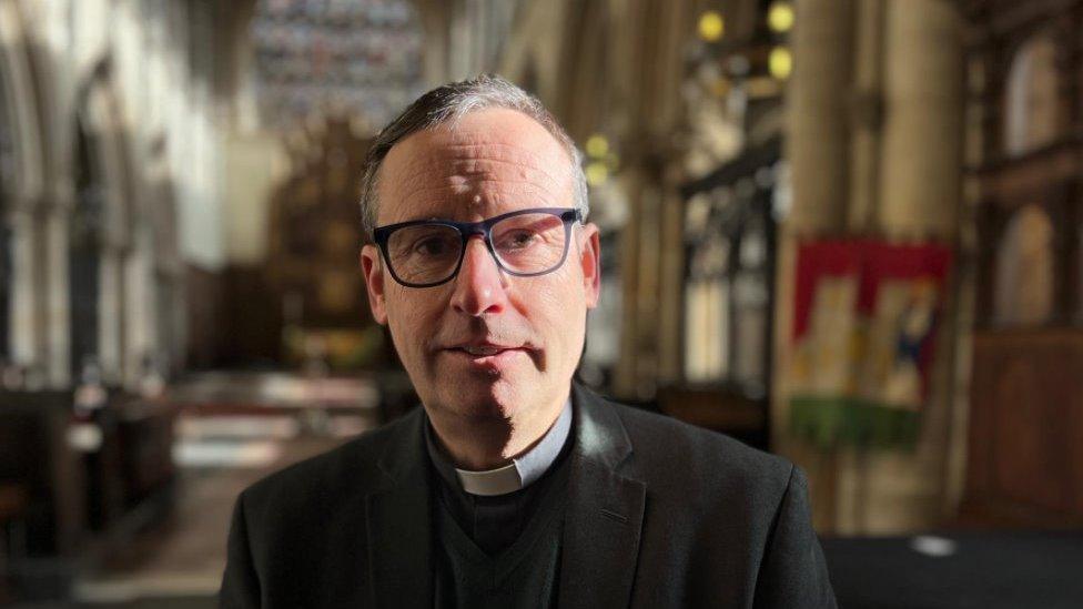 Canon Mark Diamond, rector of King's Lynn Minster