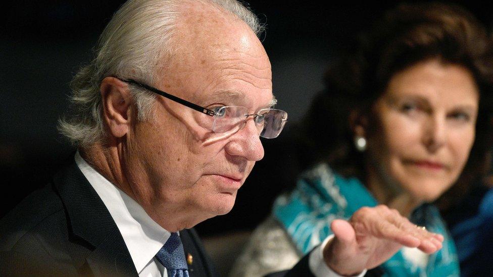 King Carl XVI Gustaf and Queen Silvia of Sweden