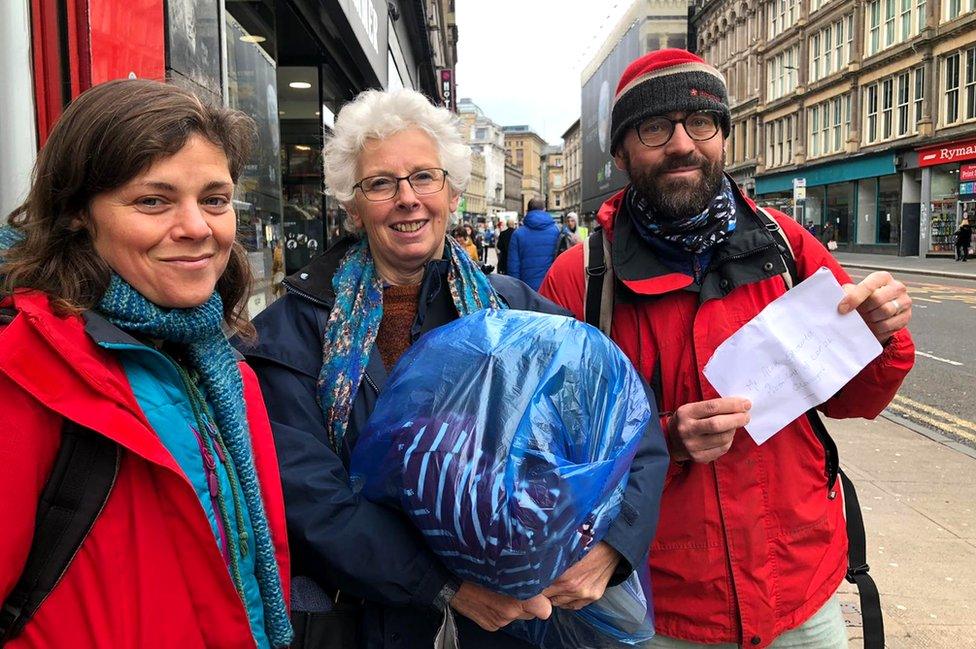 XR protesters from Cardigan