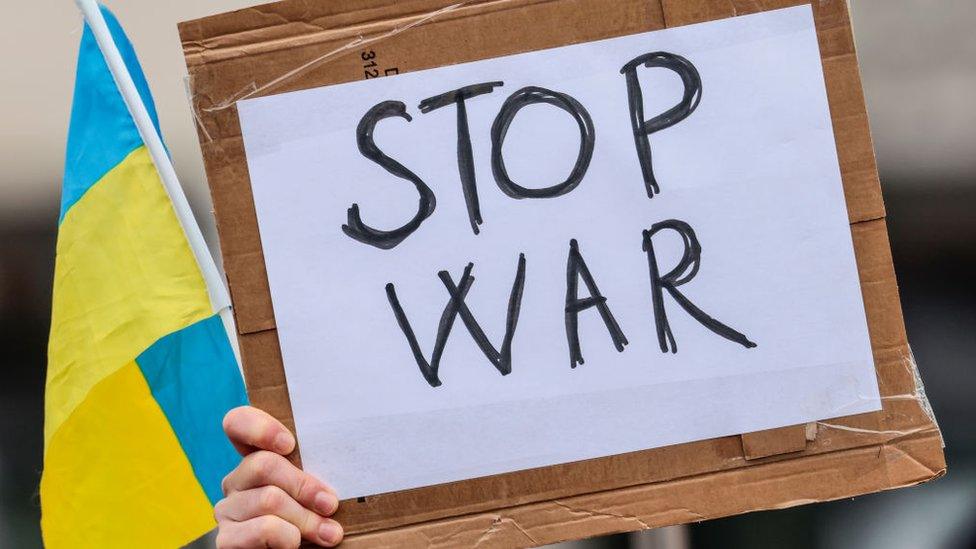 Stop War sign