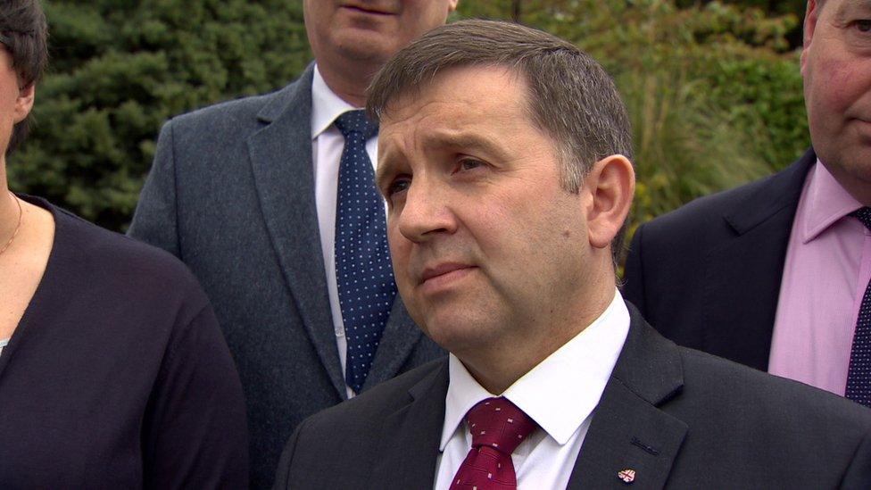 UUP leader Robin Swann said he will discuss the decision with DUP leader Arlene Foster on Monday