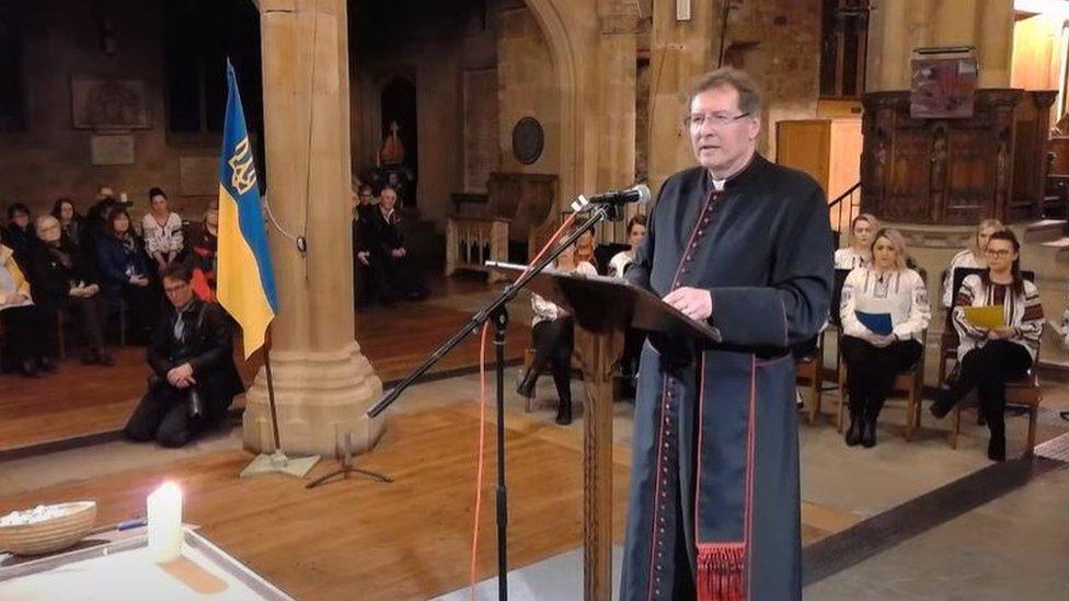 Rev Canon Paul Maybury, Acting Dean at Brad Cathedral